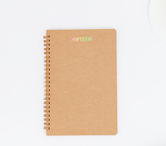 FAWTEEM Premium A5 Notebooks: Versatile Writing Planners for School, Home, and Office Use - 100gsm Paper, 80 Sheets (160 Pages)