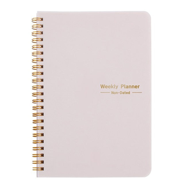 2023 A5 Agenda Planner Notebook Diary Weekly Planner Goal Habit Schedules Journal Notebooks For School Stationery Office